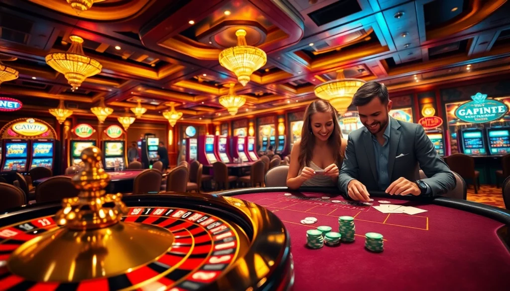Players engaging in thrilling casino games with the link mm88 offering lucrative bonuses and strategies for winnings.